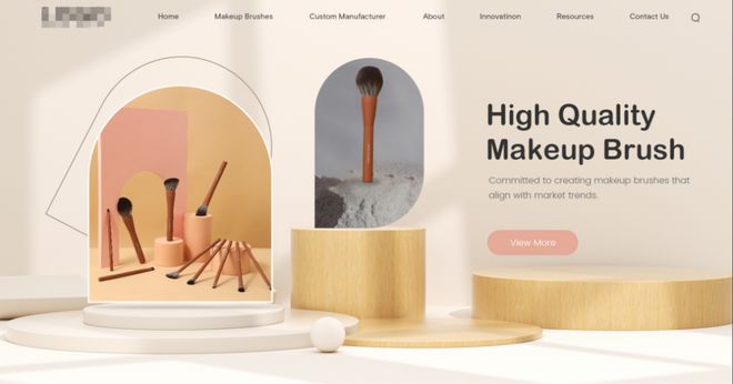 涨的网站：化妆刷设计赏析九游会网站让外商好感度暴(图1)